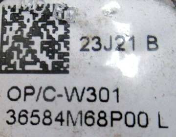 SUZUKI BALENO II 2017 SVĚTLO HALOGEN LEVÝ PŘEDNÍ 36584M68P00