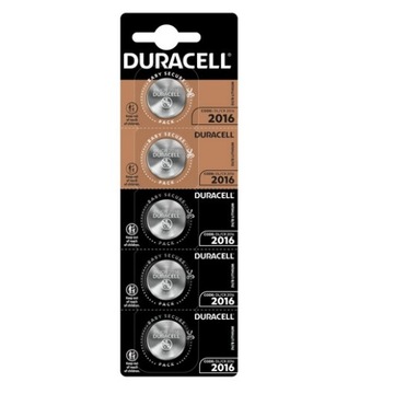 BATERIA DURACELL LITHIUM CR2016 DL2016 BL5