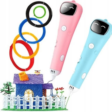 НОВАЯ БЕСПРОВОДНАЯ 3D РУЧКА 2.0 НИТЬ PCL ПОДАРОК ​​РЕБЕНКУ