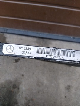 CHLADIČ KLIMATIZACE MERCEDES ML W163 1215339