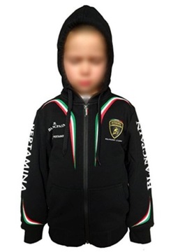 LAMBORGHINI SQUADRA CORSE Zip Hoodies Sweatshirt K