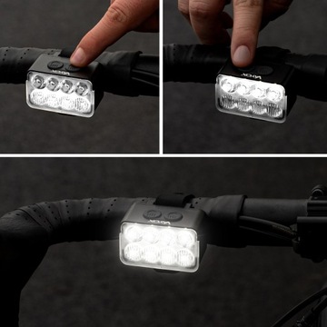 ВЕЛОСИПЕДНАЯ ФОНАРЬ ВЕЛОСИПЕДНАЯ ФАРА ПЕРЕДНЯЯ И ЗАДНЯЯ КОМПЛЕКТ USB-C VAYOX