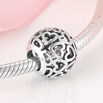 Charms Kotek Charms Srebro 925 Charms + Pandora Miarka Jubilerska