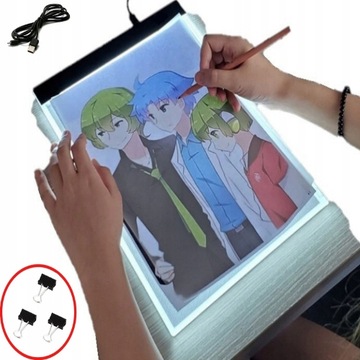 TABLET GRAFICZNY DESKA KREŚLARSKA DO RYSOWANIA LED