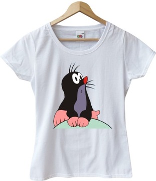 Krecik koszulka damska t-shirt AHOJ roz. XXL