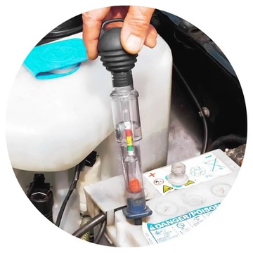 Ареометр электролита аккумулятора ИЗМЕРИТЕЛЬ ПЛОТНОСТИ Тестер Ареометр Wurth