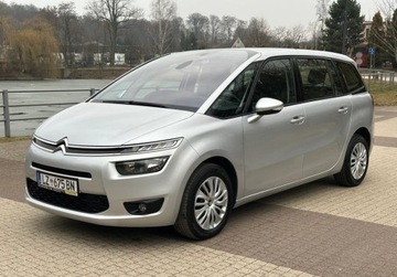 Citroen Grand C4 Picasso II Grand Picasso 1.6 e-HDi 114KM 2014 Citroen C4 Grand Picasso II 1.6 Diesel. Bezwypadkowy, Jeden Wlasciciel.