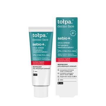 Светокорректирующий CICA-NIGHT CREAM TOŁPA SEBIO 40мл