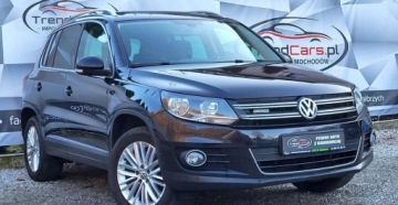 Volkswagen Tiguan I SUV Facelifting 2.0 TDI CR DPF BlueMotion 140KM 2014 Volkswagen Tiguan 2.0 TDI 140 KM 4x4 Automat Navi bezwypadkowy serwisowany, zdjęcie 11