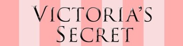 Błyszczący pas do pończoch Victoria's Secret cyrkonie i logo XS/S