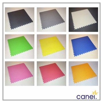 MATA do ĆWICZEŃ PUZZLE PIANKOWE GRUBA z PIANKI EVA 1m² PODŁOGĘ 1,5 cm