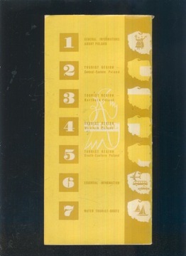Poland; Travel Guide; 7 tomów w etui; 1960