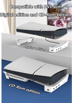 ГОРИЗОНТАЛЬНАЯ ПОДСТАВКА+4 USB PLAYSTATION 5 SLIM 2023 ГОРИЗОНТАЛЬНАЯ ПОДСТАВКА ДЛЯ PS5 Slim