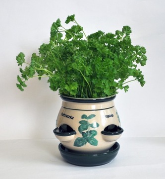 Цветочный горшок с балконами для трав или др. - 12 шт.