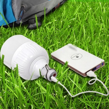 ŻARÓWEK LED USB PRZENOŚNA LAMPA KEMPINGOWA LED USB O MOCY 60 W 5000 LUMENÓW
