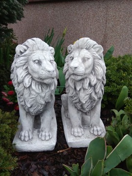 Фигурка льва ЛЬВЫ из бетона, производитель (Z35) ALA-SHOP