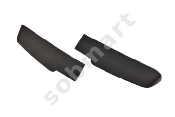 VW TRANSPORTER T5 2003-2015 спойлер козырек элерон ABS матовый черный SOBMART