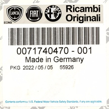 ALFA ROMEO OE 71740470 FILTR OLEJE MULTIFUNKCE