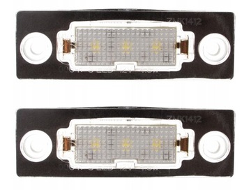 LED PODŚWIETLENIE REJ do VW Passat B5 B6 T5 Touran Caddy