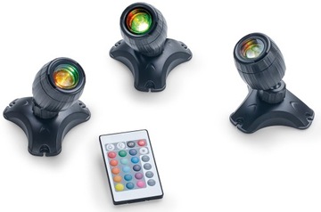 Pontec PondoStar LED RGBW SET с 3 отверстиями для освещения