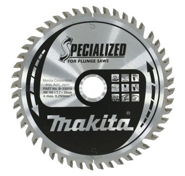 Nowość Makita tarcza do zagłębiarki B-33015 SP6000