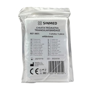 Chusta trójkątna włókninowa podtrzymująca Sinmed