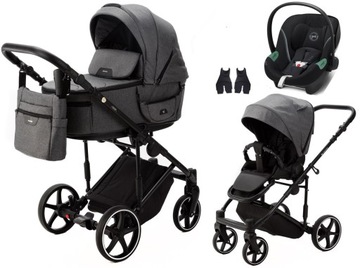 WÓZEK ADAMEX ZICO NEW CYBEX ATON S2 3w1 kol. 57