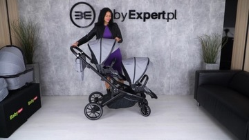 Коляска для близнецов год за годом 2в1 AVEC BAG SET