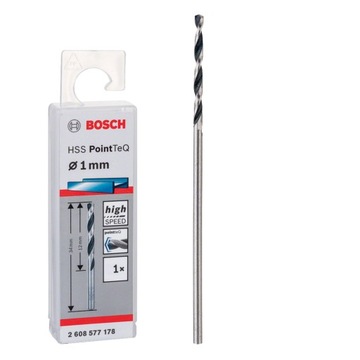 Wiertło do metalu 1,0 mm HSS POINTTEQ BOSCH