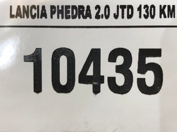 LANCIA PHEDRA DVEŘE PRAVÝ PŘEDNÍ PRAVÉ