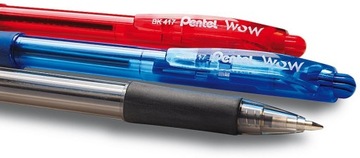 PENTEL WOW АВТОМАТИЧЕСКАЯ ШАРИКОВАЯ РУЧКА 0,7 мм СИНЯЯ 10 шт.