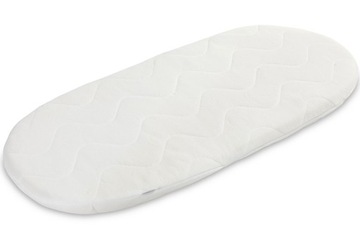 MATERACYK DO WÓZKA BIAŁY 75×35 CM – PIKOWANY