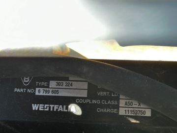 BMW 3 F30 F31 ZAŘÍZENÍ(HÁK) TÁŽNÝ 6799605