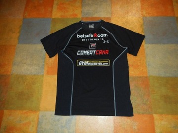 UNDER ARMOUR USA COMBAT PROFESSIONAL L T-SHIRT TERMOAKTYWNY SPORT SIŁOWNIA