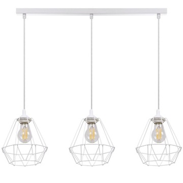 NOWOCZESNA LAMPA WISZĄCA ŻYRANDOL DIAMENT LOFT