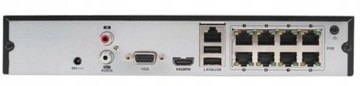 Rejestrator HiLook 8x PoE NVR-8CH-5MP/8P do 8Mp 4K