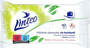 LINTEO Chusteczki nawilżane do czyszczenia KUCHNI 40szt.