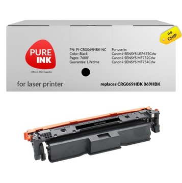 Toner Pureink CRG069HBK 069HBK do MF752 MF754 |NC
