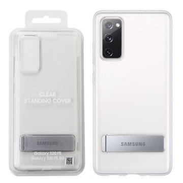 ОРИГИНАЛЬНЫЙ ПРОЗРАЧНЫЙ ЧЕХОЛ SAMSUNG S20 FE G780