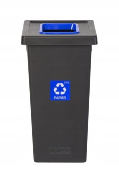 Набор из 4-х контейнеров для сортировки мусора, 4х72л.