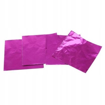 4x 100 Sztuk Śliczne Folie Aluminiowe Cukierki