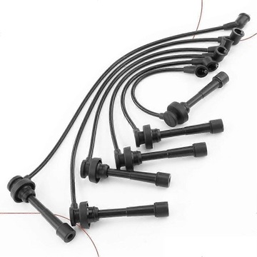 SADA KABEL SVÍČEK ZAPALOVACÍ 6 KUSU DO MONTERO 1990-2004 L200 6G72