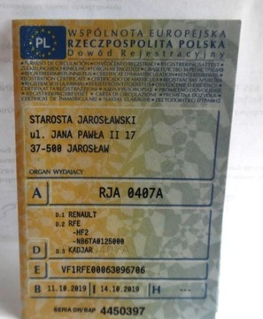 Renault Kadjar Crossover Facelifting 1.3 TCe 140 FAP 140KM 2019 Renault Kadjar 2019r, Salonowy, 1.3 Benzyna, Uszkodzony przod i prawy bok., zdjęcie 21