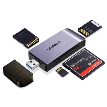UGREEN SD/micro SD/CF/MS кардридер на USB