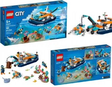 LEGO CITY 60377 ПОДВОДНАЯ ЛОДКА ДЛЯ ДАЙВИНГА