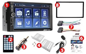 АВТОМОБИЛЬНОЕ РАДИО BLUETOOTH для VW BORA 1998-2005 гг.