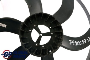 BMW E81 E87 E90 E91 VENTILÁTOR BENZÍN 7590699