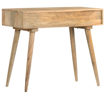 ДЕРЕВЯННАЯ КОНСОЛЬ С ЯЩИКОМ И ФУНКЦИОНАЛЬНОЙ НАКОНЕЧНИКОЙ