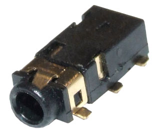Gniazdo Jack 2,5mm (4 Pin) W Obwód Drukowany