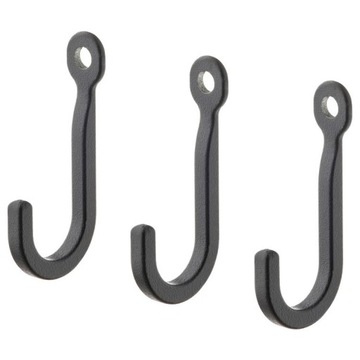 IKEA HOGAFFEL HAK HACZYK WIESZAK ŚCIENNY - 3 SZT.